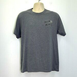 Port & Company - Iron Horse World Famous Garage Edition Pinup Girl T Shirt LG